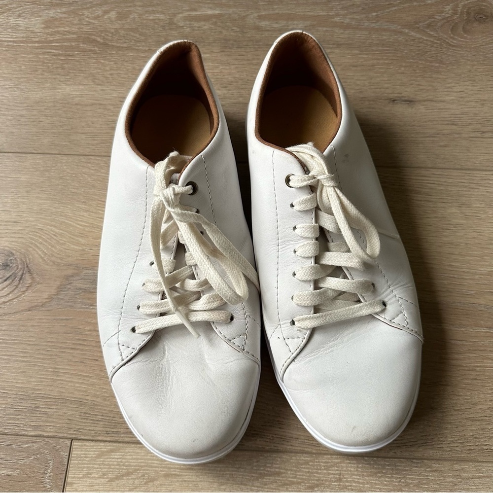 Cole Haan White Sneakers Shoes Sz 8.5 - Picture 4 of 10